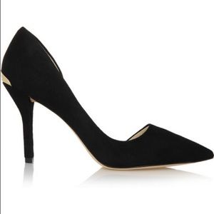 NWOT Michael Kors Black Julieta Leather Heels Sz 9